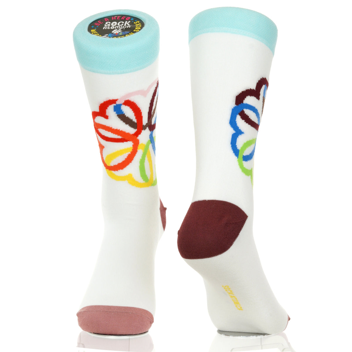 Heart Rainbow Circle