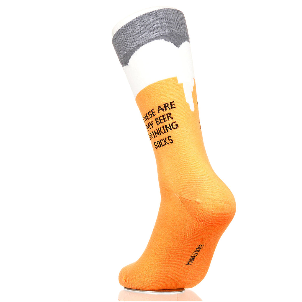 Beer Drinking Socks