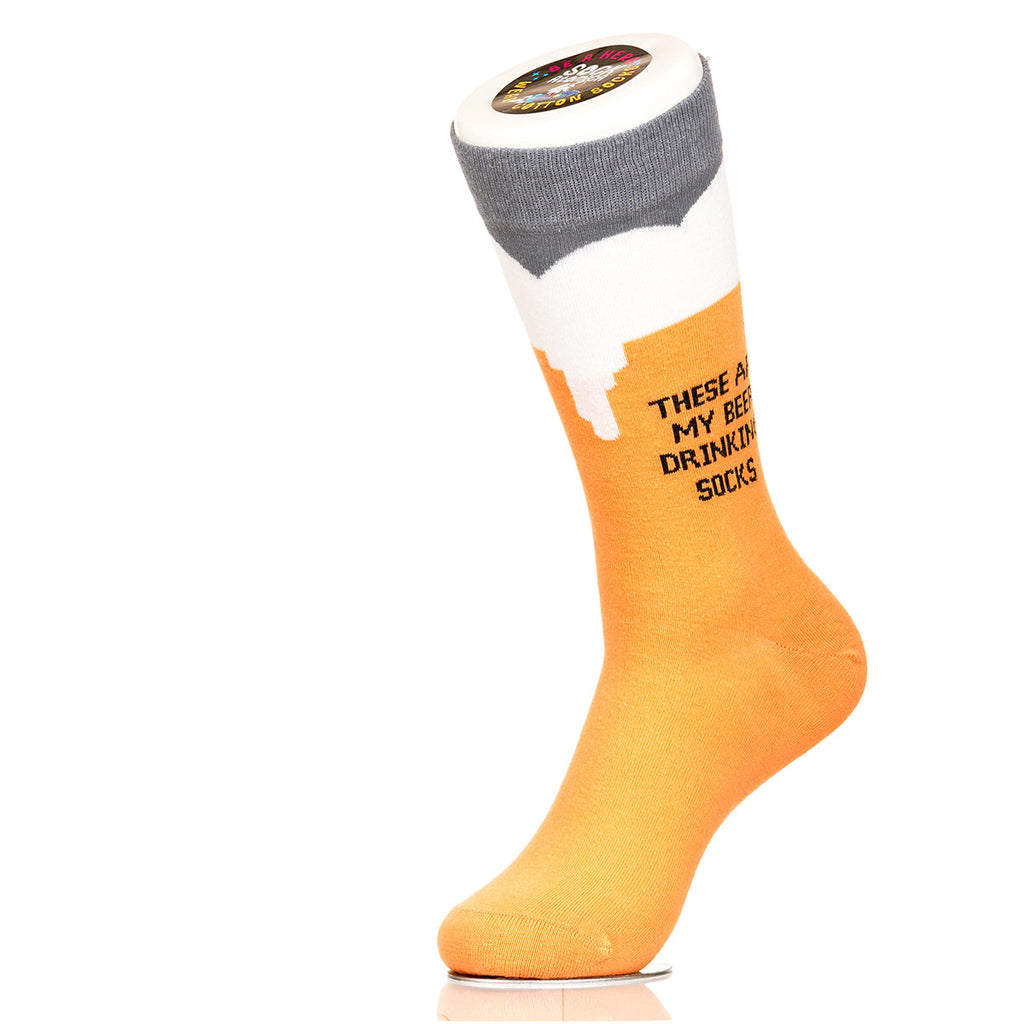 Beer Drinking Socks