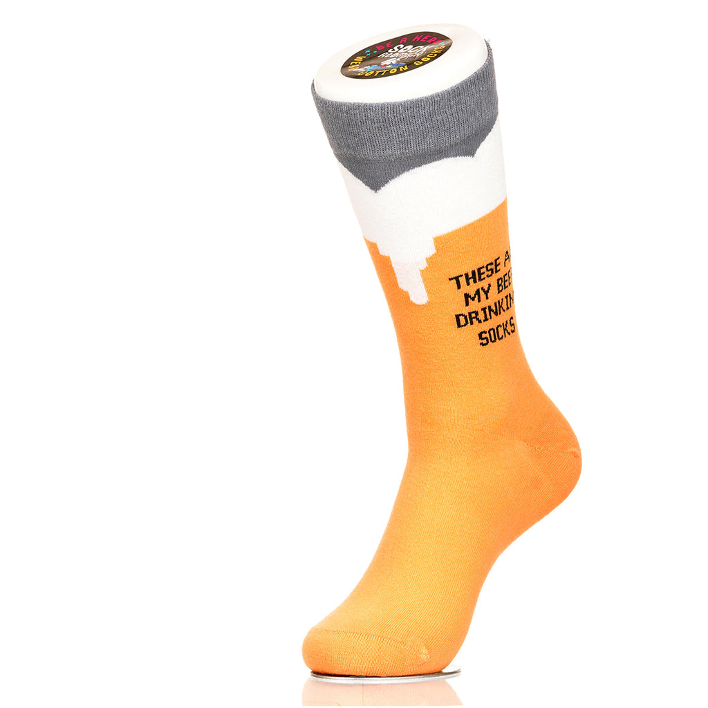 Beer Drinking Socks