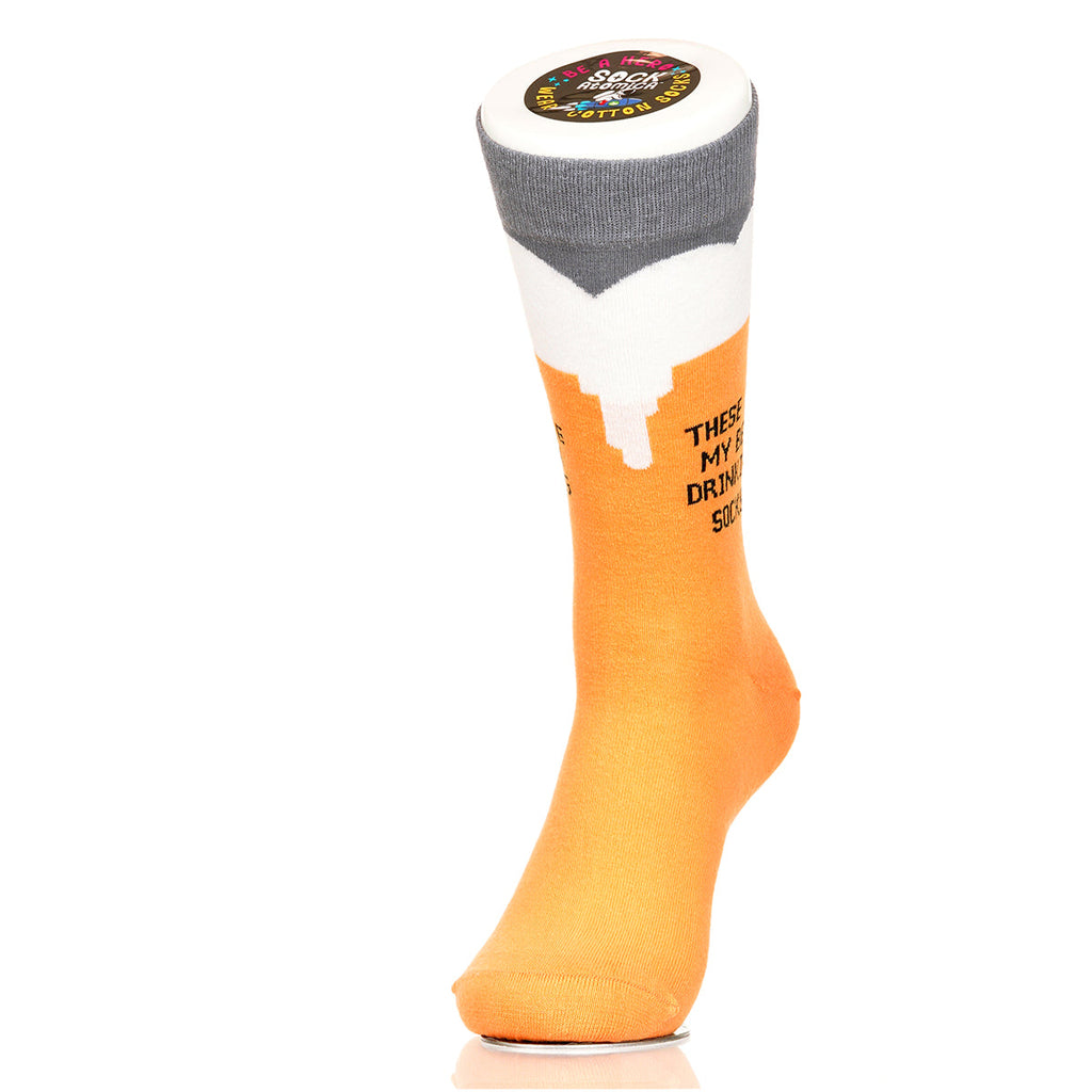Beer Drinking Socks