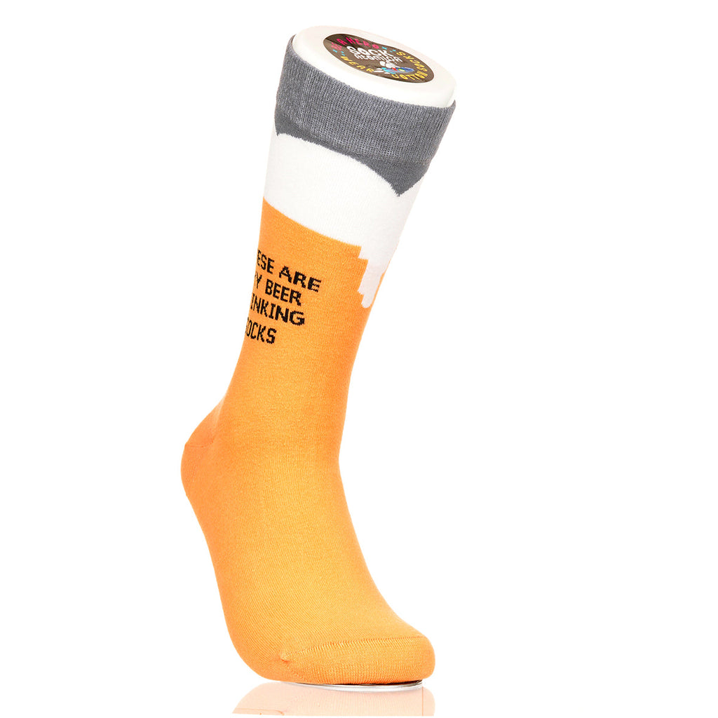 Beer Drinking Socks