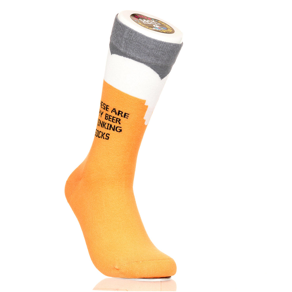 Beer Drinking Socks