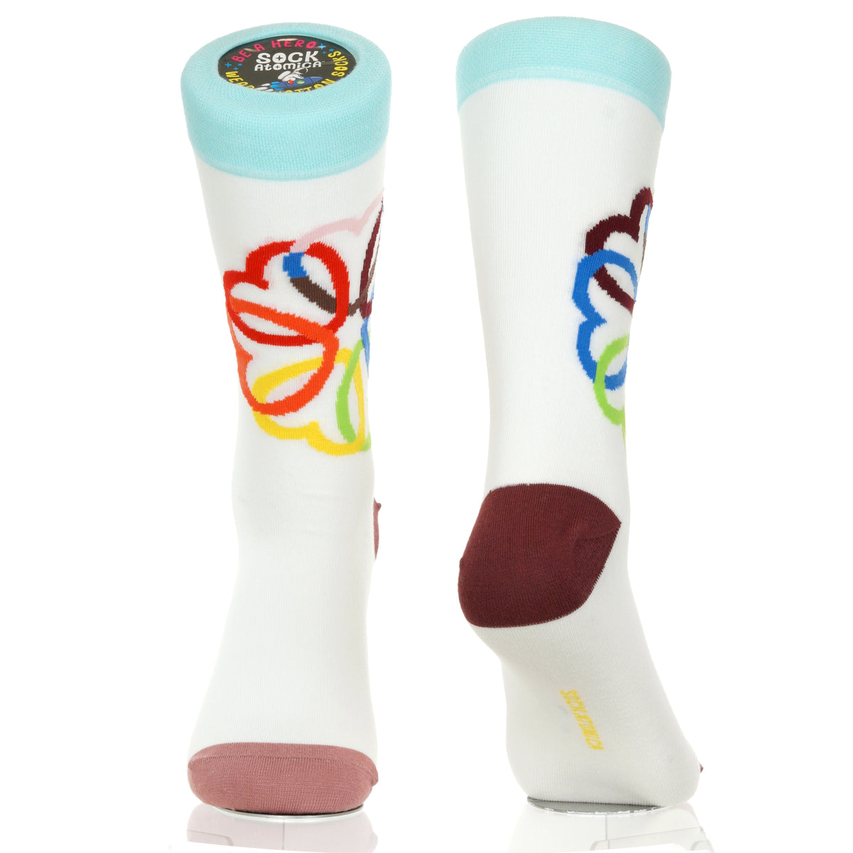 Heart Rainbow Circle